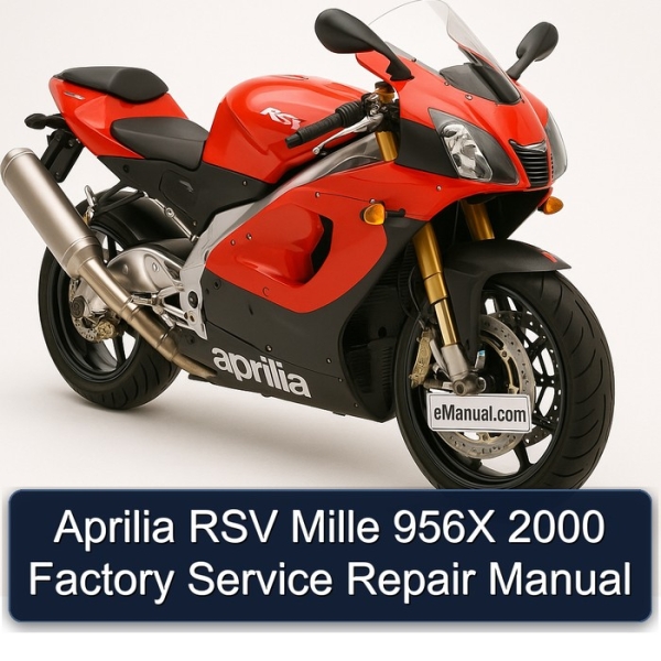 Aprilia RSV Mille 956X 2000 Factory Service Repair Manual