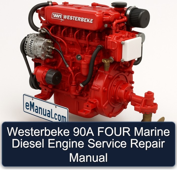 Westerbeke 90A FOUR Marine Diesel Engine Service Repair Manual