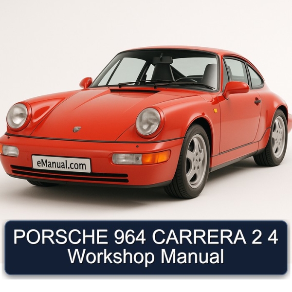 PORSCHE 964 CARRERA 2 4 Workshop Manual