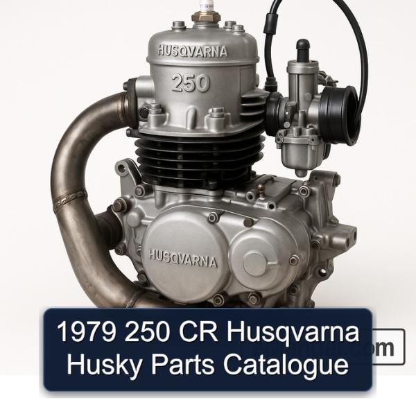 1979 250 CR Husqvarna Husky Parts Catalogue