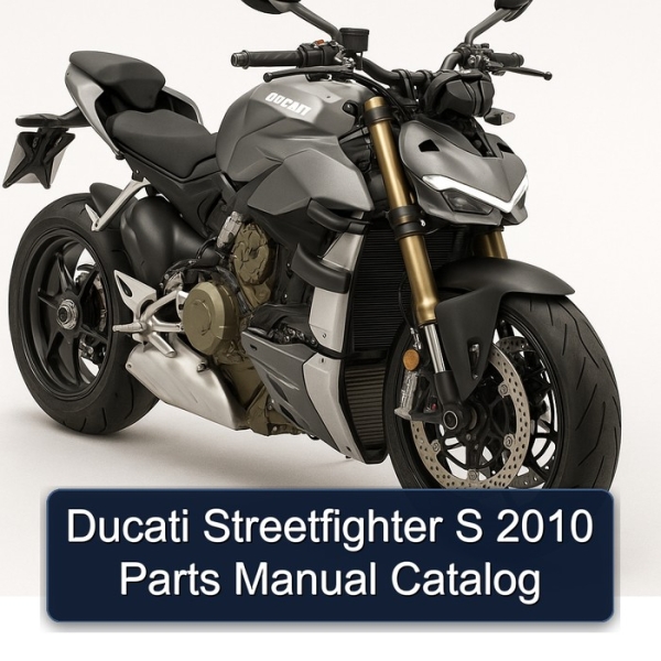 Ducati Streetfighter S 2010 Parts Manual Catalog