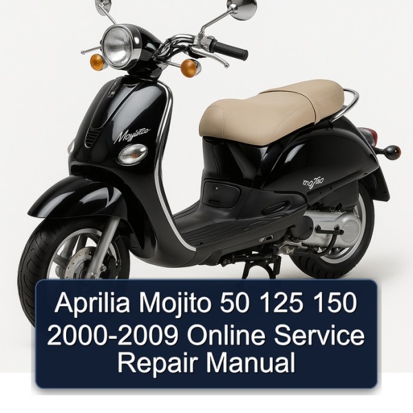 Aprilia Mojito 50 125 150 2000-2009 Online Service Repair Manual