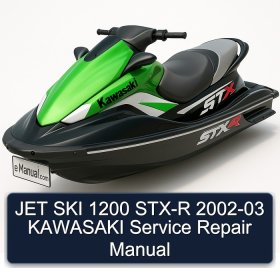 JET SKI 1200 STX-R 2002-03 KAWASAKI Service Repair Manual