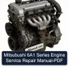 Mitsubushi 6A1 Series Engine Service Repair Manual-PDF