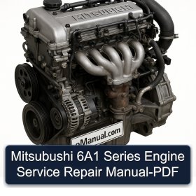 Mitsubushi 6A1 Series Engine Service Repair Manual-PDF