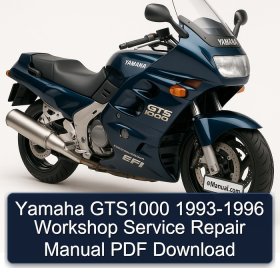 Yamaha GTS1000 1993-1996 Workshop Service Repair Manual PDF Download