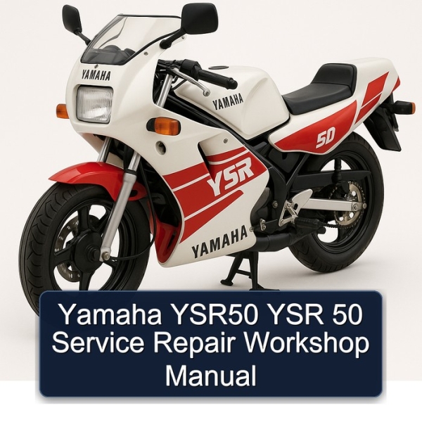Yamaha YSR50 YSR 50 Service Repair Workshop Manual