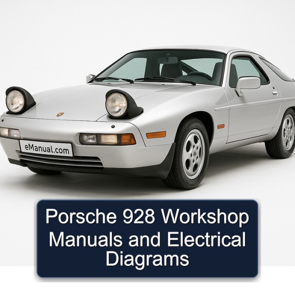 Porsche 928 Workshop Manuals and Electrical Diagrams