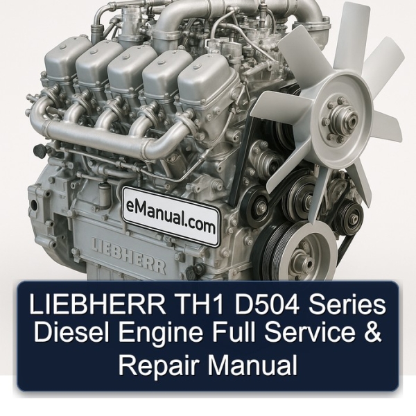 LIEBHERR TH1 D504 Series Diesel Engine Full Service & Repair Manual