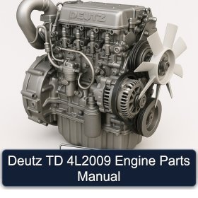 Deutz TD 4L2009 Engine Parts Manual