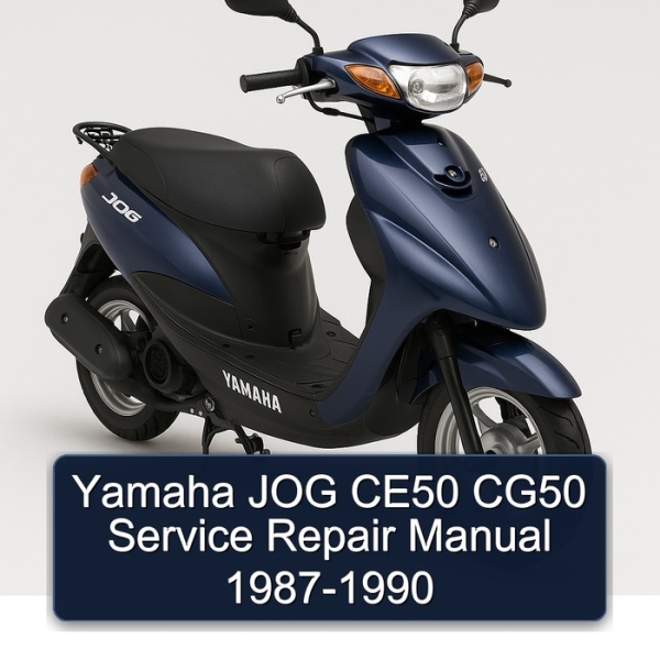 Yamaha JOG CE50 CG50 Service Repair Manual 1987-1990