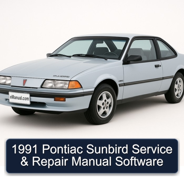 1991 Pontiac Sunbird Service & Repair Manual Software
