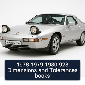 1978 1979 1980 928 Dimensions and Tolerances books