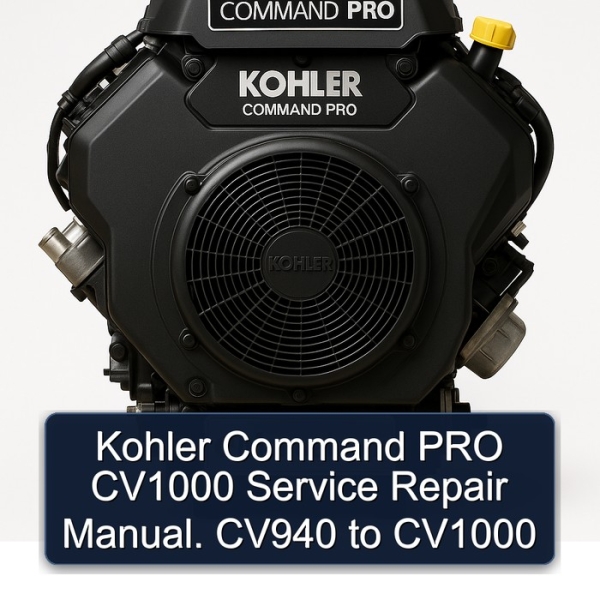 Kohler Command PRO CV1000 Service Repair Manual. CV940 to CV1000