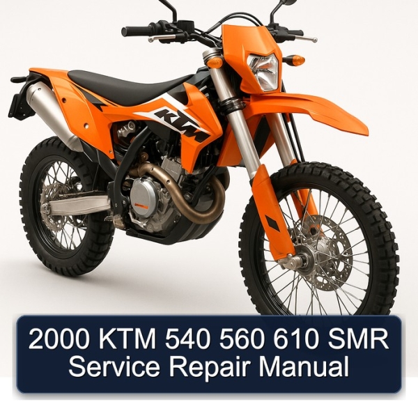2000 KTM 540 560 610 SMR Service Repair Manual