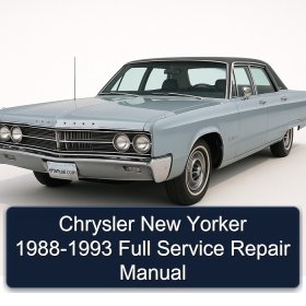 Chrysler New Yorker 1988-1993 Full Service Repair Manual
