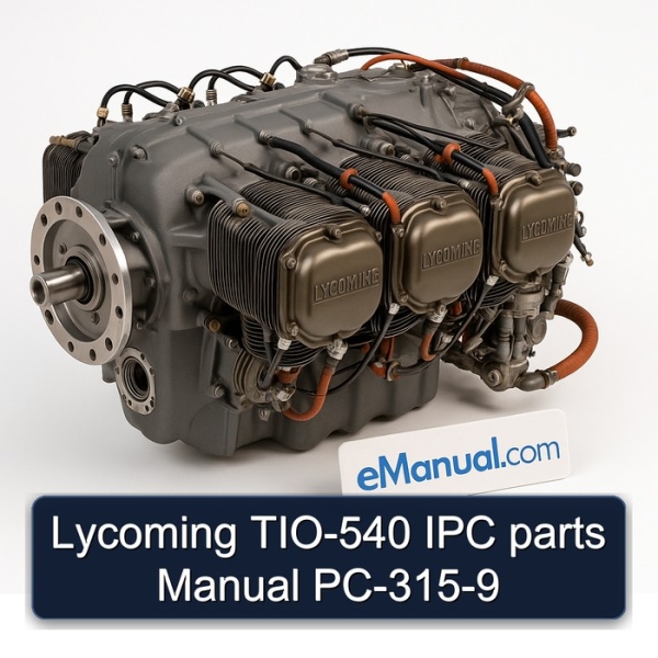 Lycoming TIO-540 IPC parts Manual PC-315-9
