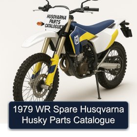 1979 WR Spare Husqvarna Husky Parts Catalogue
