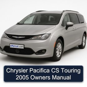 Chrysler Pacifica CS Touring 2005 Owners Manual