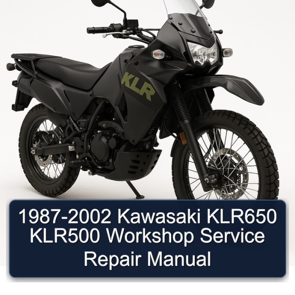 1987-2002 Kawasaki KLR650 KLR500 Workshop Service Repair Manual