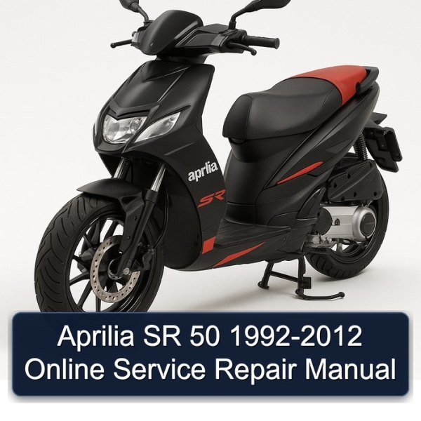 Aprilia SR 50 1992-2012 Online Service Repair Manual