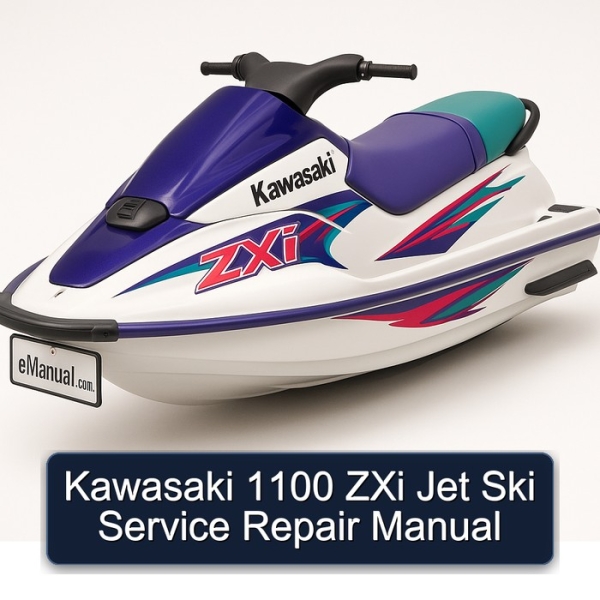 Kawasaki 1100 ZXi Jet Ski Service Repair Manual