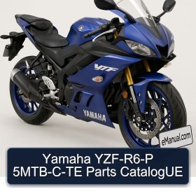 Yamaha YZF-R6-P 5MTB-C-TE Parts CatalogUE