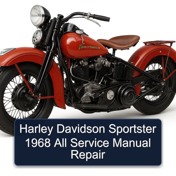 Harley Davidson Sportster 1968 All Service Manual Repair