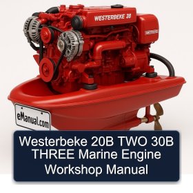 Westerbeke 20B TWO 30B THREE Marine Engine Workshop Manual