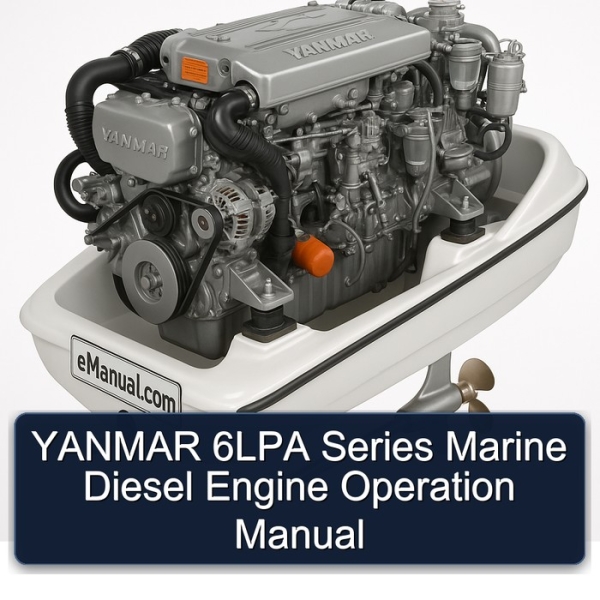 YANMAR 6LPA Series Marine Diesel Engine Operation Manual