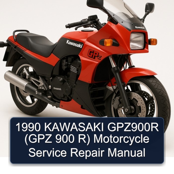 1990 KAWASAKI GPZ900R (GPZ 900 R) Motorcycle Service Repair Manual