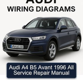 Audi A4 B5 Avant 1996 All Service Repair Manual