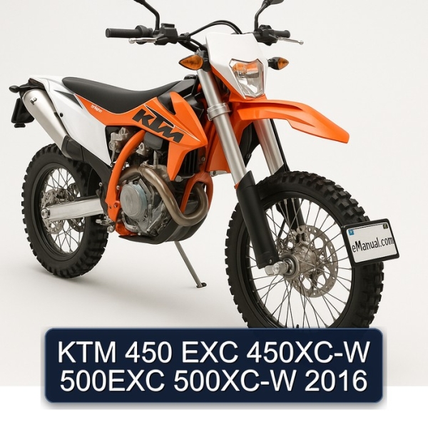 KTM 450 EXC 450XC-W 500EXC 500XC-W 2016