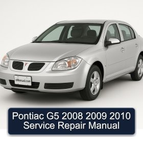 Pontiac G5 2008 2009 2010 Service Repair Manual