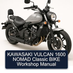 KAWASAKI VULCAN 1600 NOMAD Classic BIKE Workshop Manual