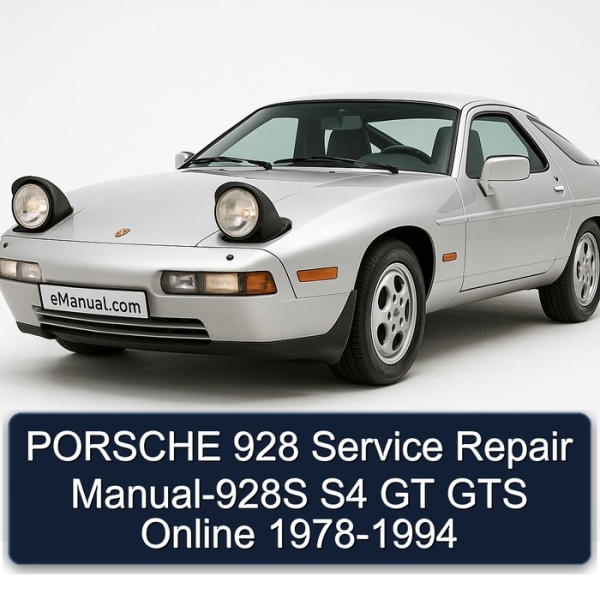PORSCHE 928 Service Repair Manual-928S S4 GT GTS Online 1978-1994