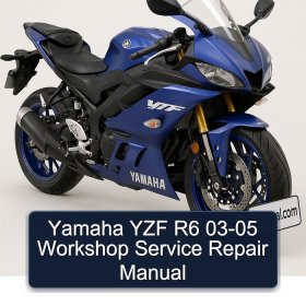 Yamaha YZF R6 03-05 Workshop Service Repair Manual