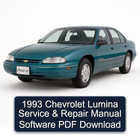 1993 Chevrolet Lumina Service & Repair Manual Software PDF Download