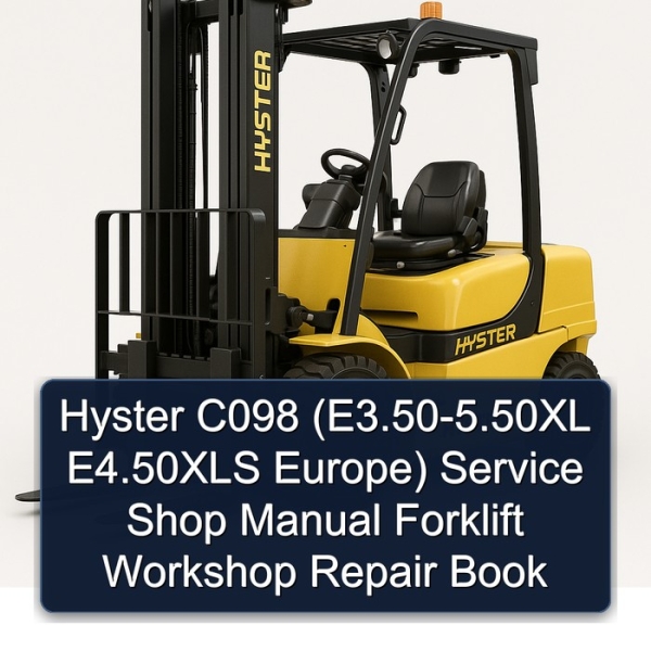Manual de Taller Hyster C098 (E3.50-5.50XL E4.50XLS Europa)