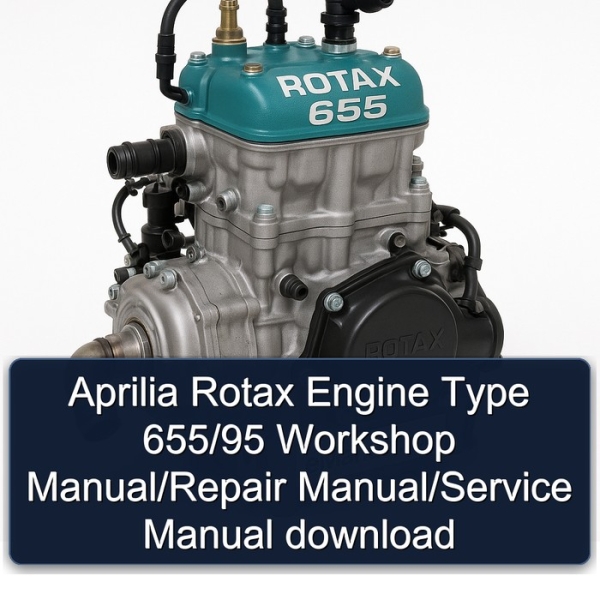 Aprilia Rotax Engine Type 655/95 Workshop Manual/Repair Manual/Service Manual download