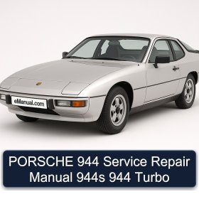 PORSCHE 944 Service Repair Manual 944s 944 Turbo