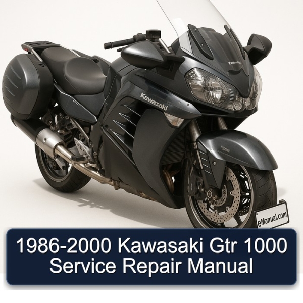 1986-2000 Kawasaki Gtr 1000 Service Repair Manual
