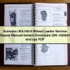 Komatsu WA150-5 Wheel Loader Service Repair Manual (SN: H50051 and up)
