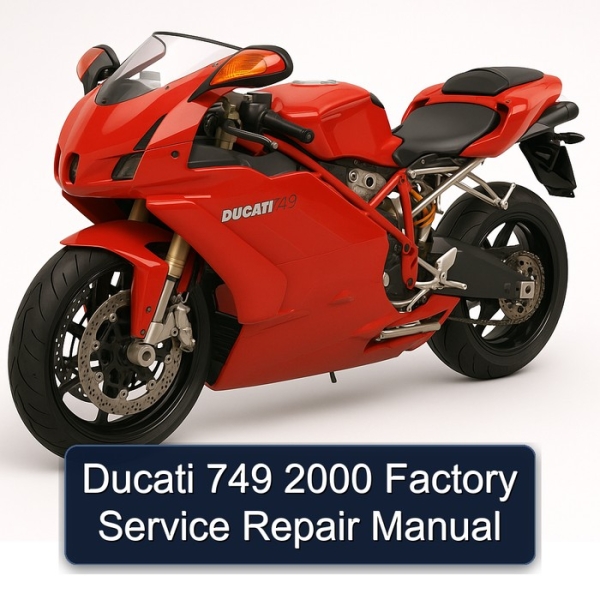 Ducati 749 2000 Factory Service Repair Manual