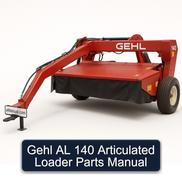 Gehl AL 140 Articulated Loader Parts Manual