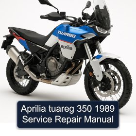 Aprilia tuareg 350 1989 Service Repair Manual