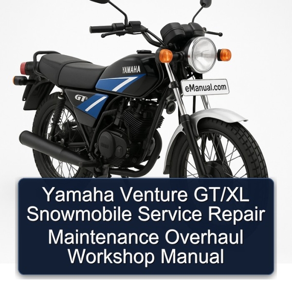 Yamaha Venture GT/XL Snowmobile Service Repair Maintenance Overhaul Workshop Manual