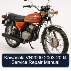 Kawasaki VN2000 2003-2004 Service Repair Manual