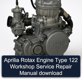Aprilia Rotax Engine Type 122 Workshop Service Repair Manual download