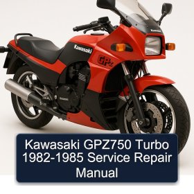 Kawasaki GPZ750 Turbo 1982-1985 Service Repair Manual